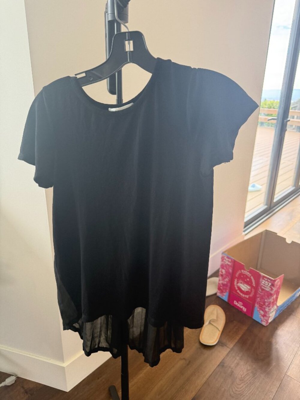 Women's Black Design History Top